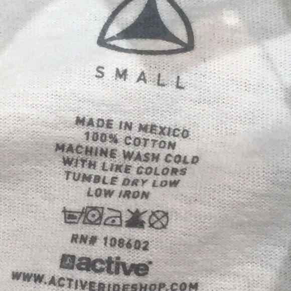Active Ride Shop Tee Size S - Picture 4 of 6